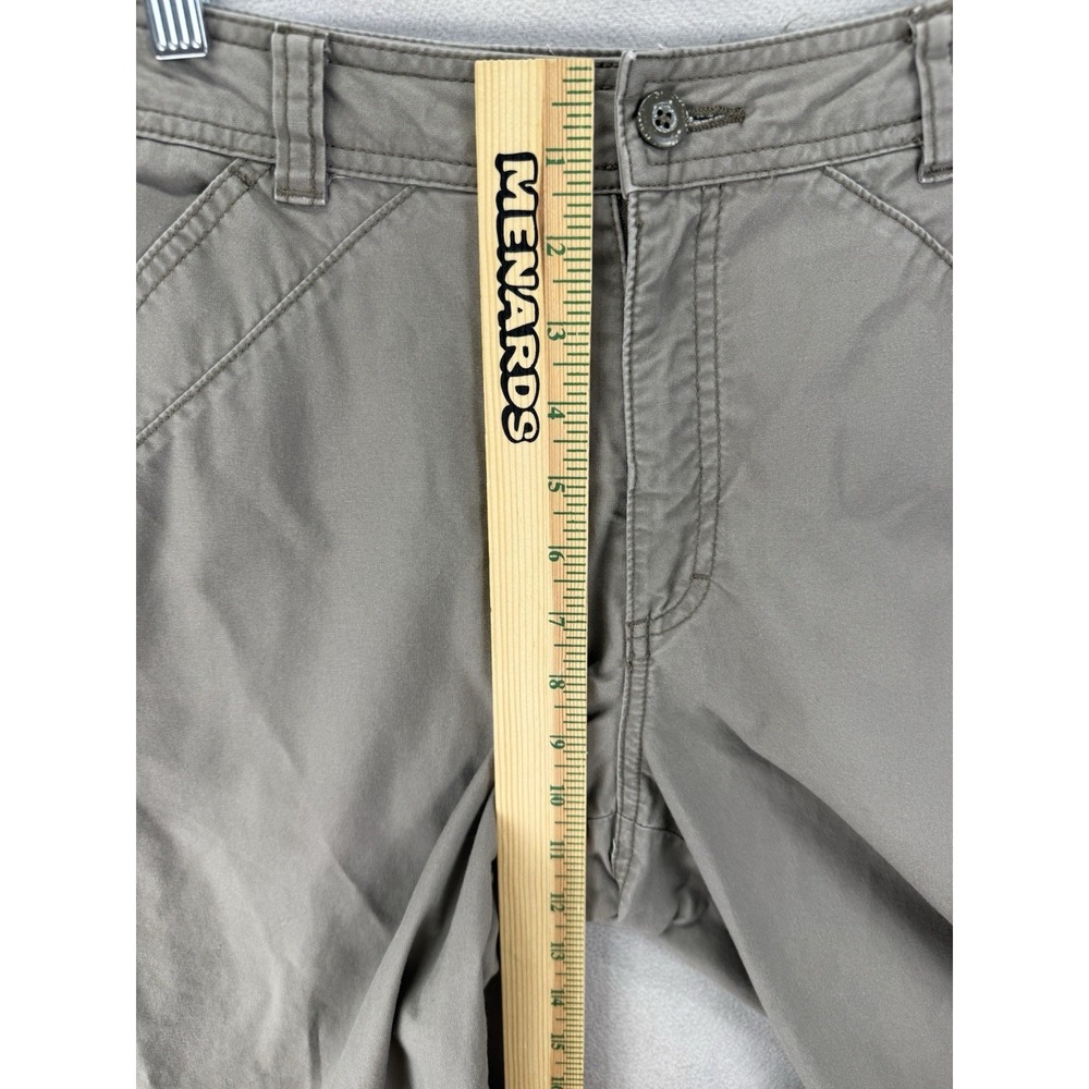 Royal Robbins‎ Cargo Crop Pants Womens 8 Beige Cotton Outdoor Travel Hiking Work - Picture 5 of 8